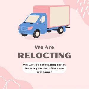 Relocating beginning 4/19/26, everything has to go, all offers welcome! 💕
